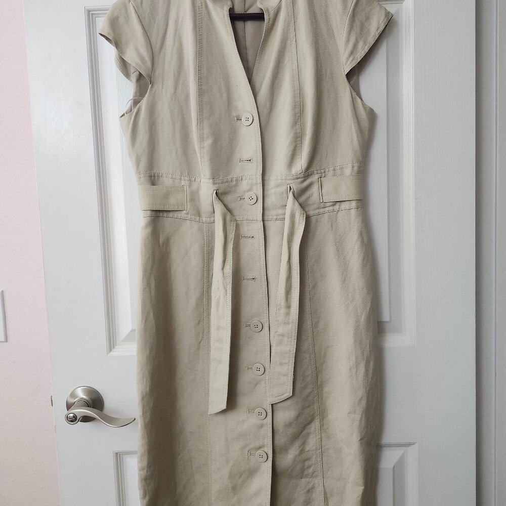 Beige Calvin Klein dress